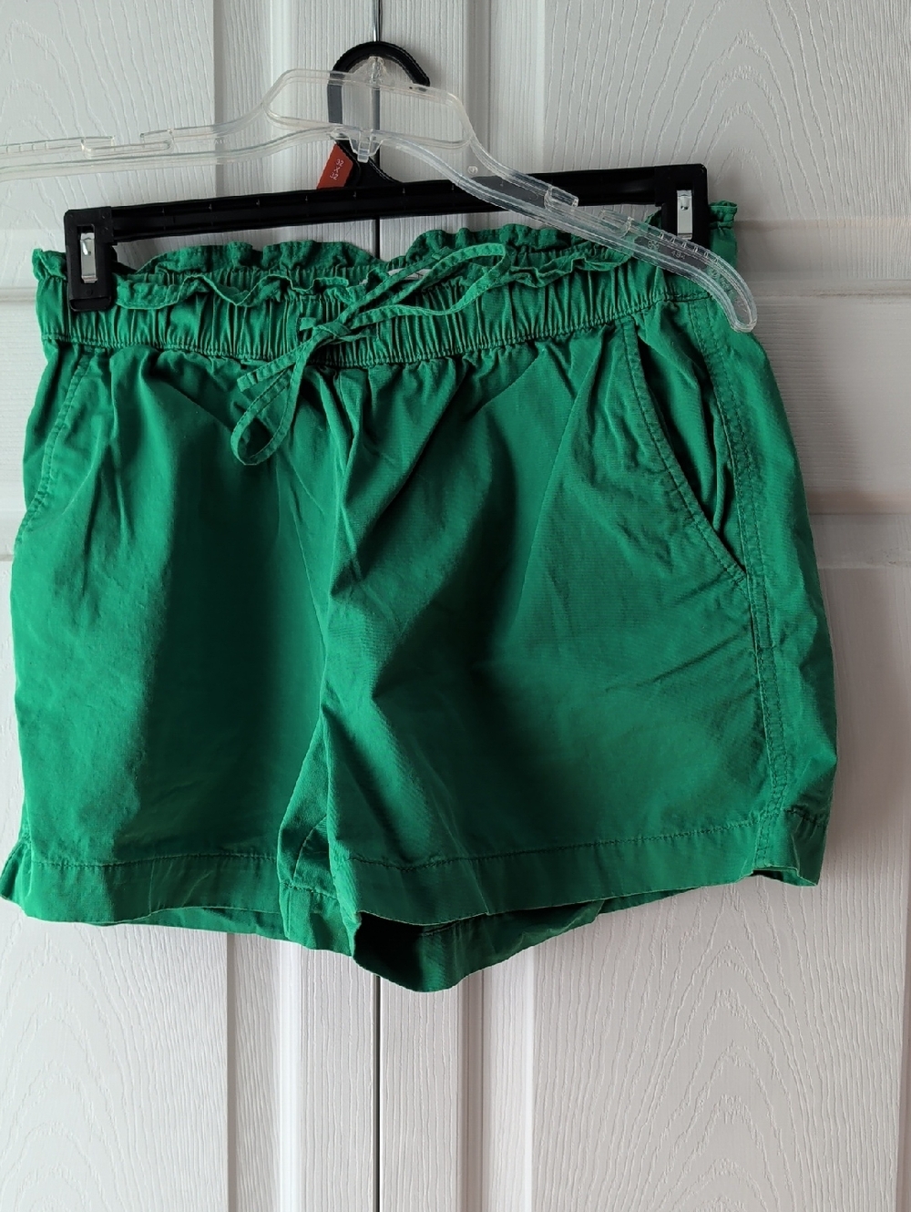 LOFT Emerald Green Drawstring Athletic Shorts